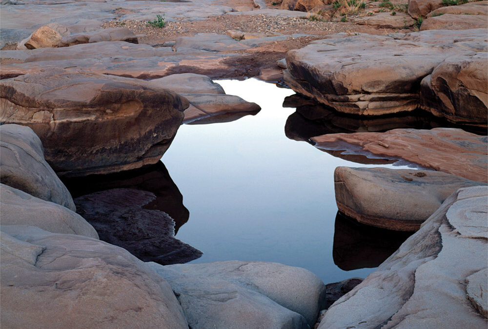 Still Pool, Catfish Falls, Rio Pecos, New Mexico