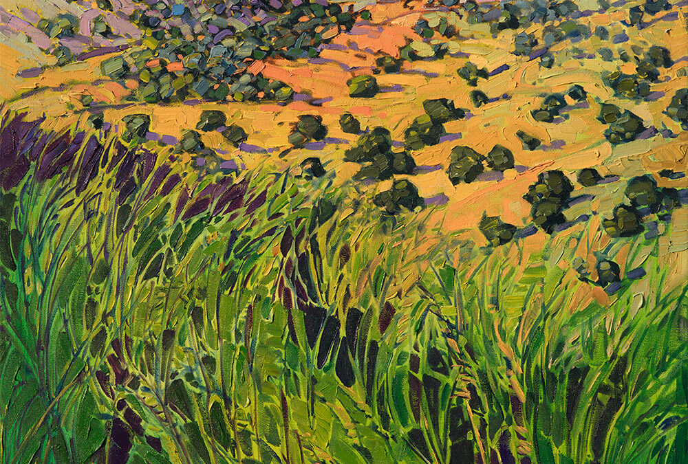 Alpine Oaks by Erin Hanson