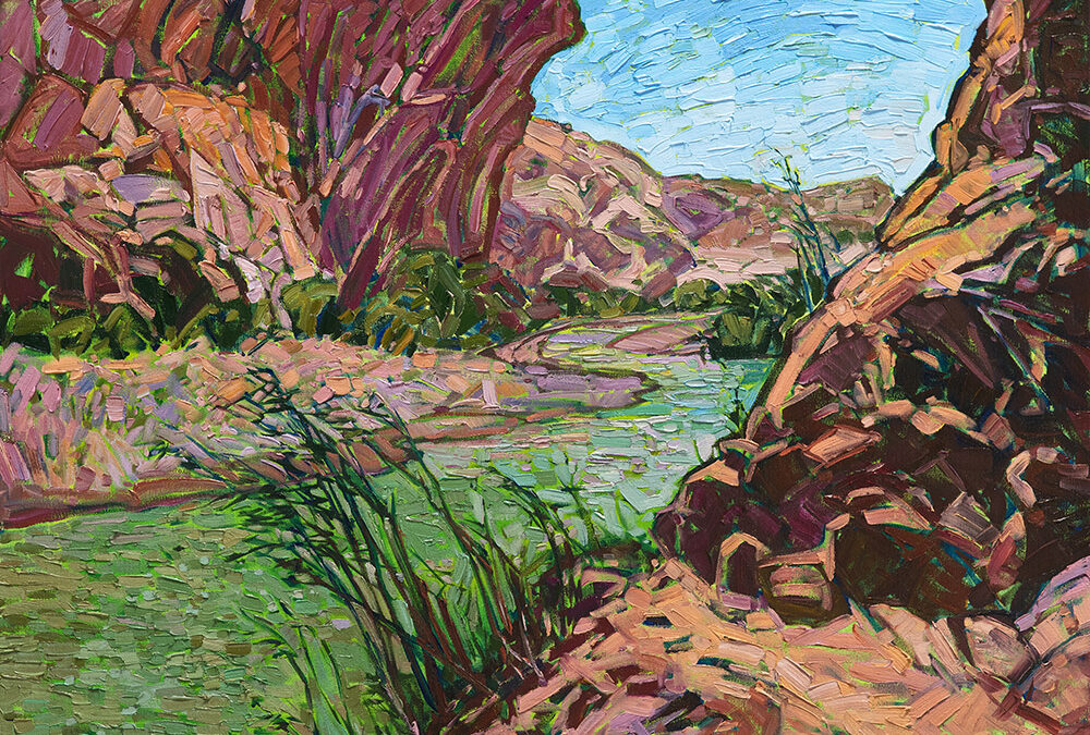 Big Bend Canyon by Erin Hanson