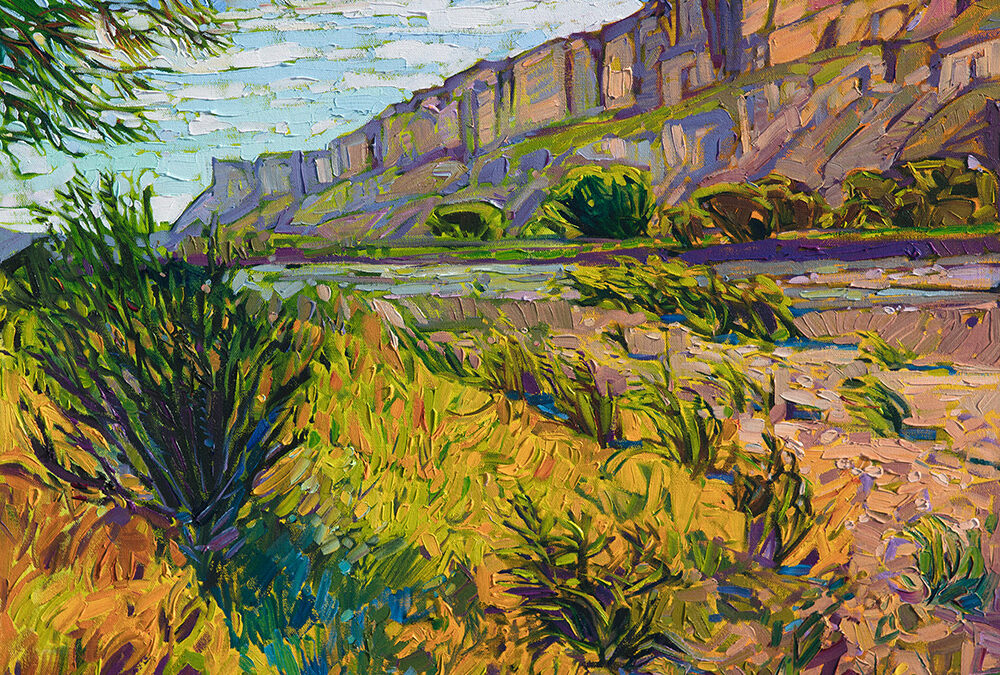 Canyon in Color by Erin Hanson