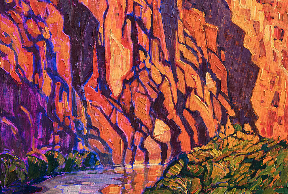 Limestone Canyon by Erin Hanson