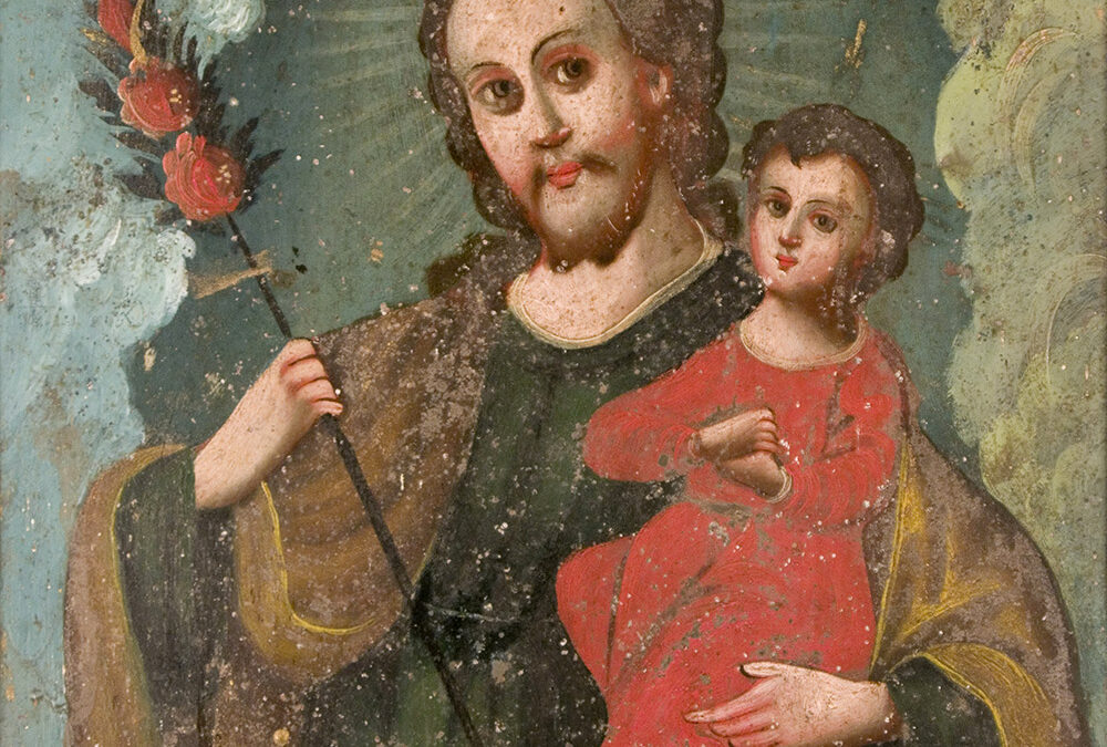Saint Joseph and Christ Child