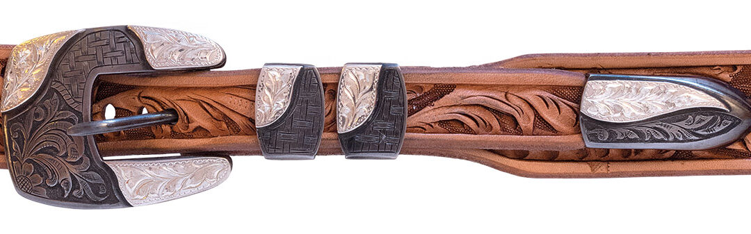 Belt Buckle Set by Frank “Buddy” Knight