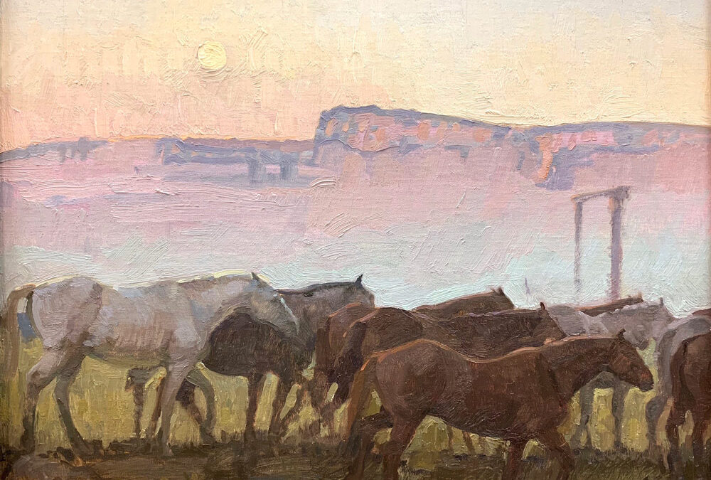 Morning Burn Off by Lauren Pomatto