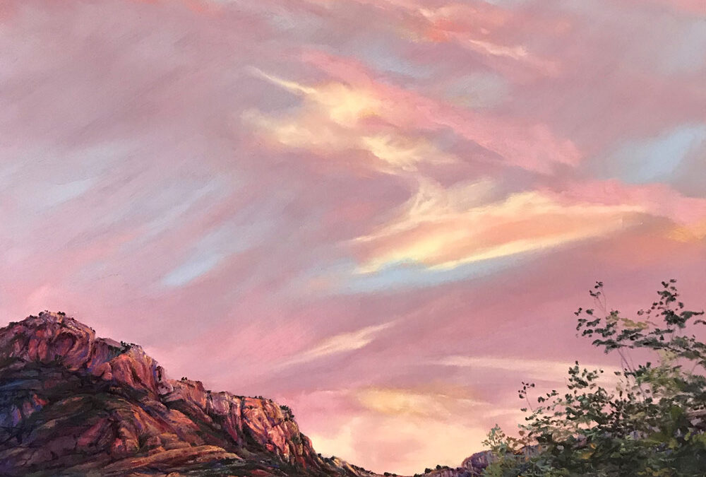 Indian Summer Joy Mountain Sunset by Lindy Cook Severns