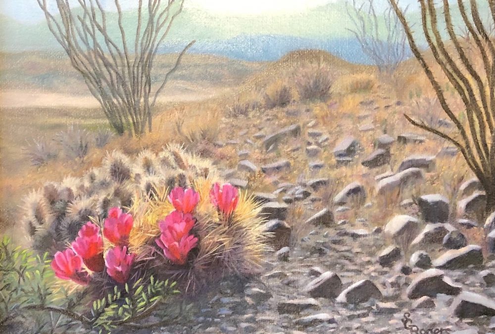 Ocotillo Trail by Shelly Rogers – SOLD
