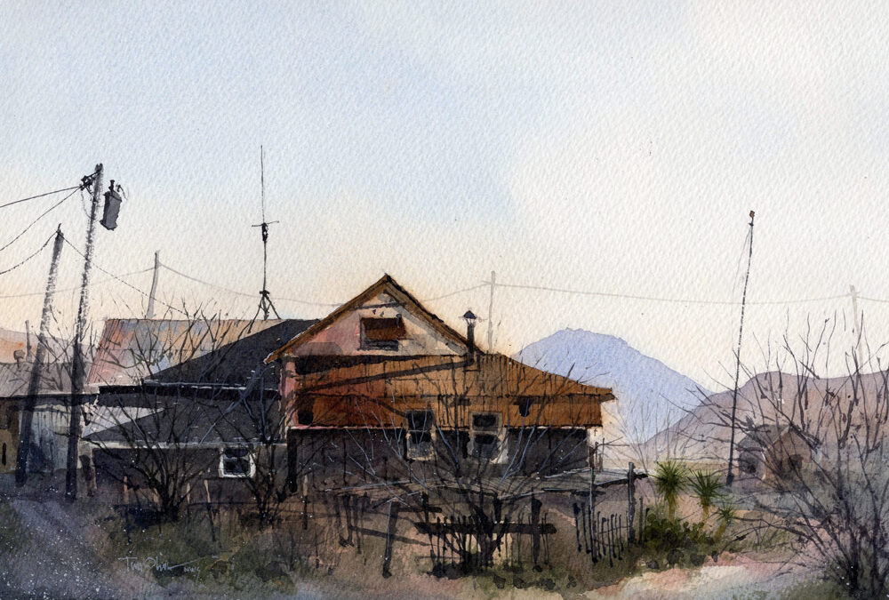 Terlingua Trading Post Vista by Tim Oliver