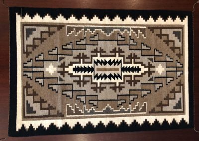 Navajo Rug by Two Grey Hills Weavers – SOLD