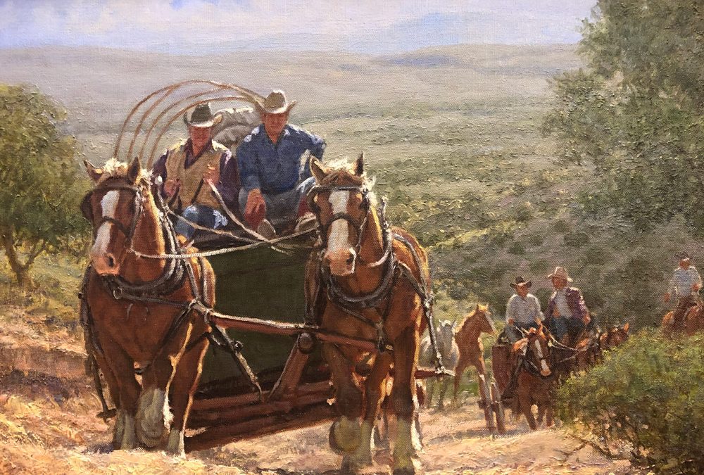 A Long, Slow Pull by Wayne Baize – SOLD