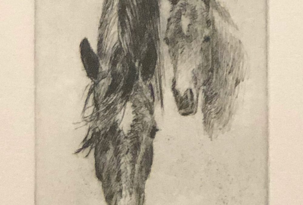 Side by Side by Wayne Baize – SOLD
