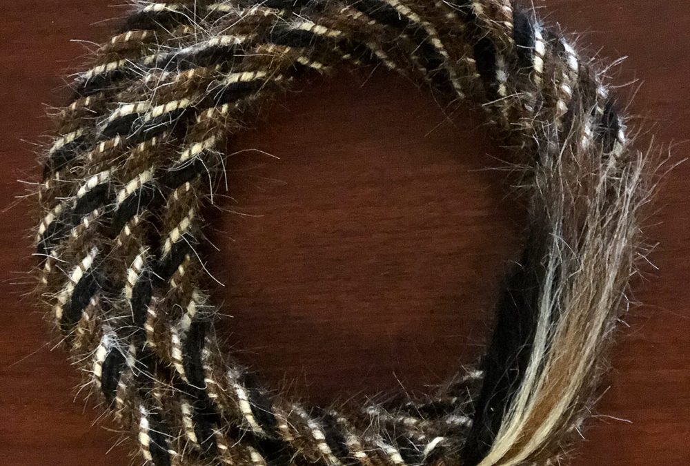 5/8″ Mane Hair Mecate by Douglas Krause