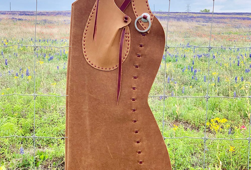 Texas Bell Chaps by Franco X. Trevino – SOLD