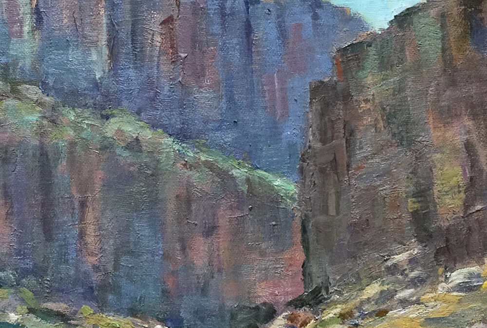 Santa Elena Canyon, Big Bend National Park by Helen Pruski