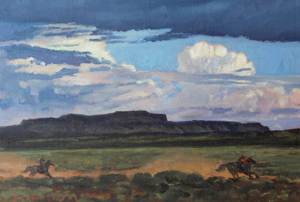 East of Cimarron by Dennis Ziemienski