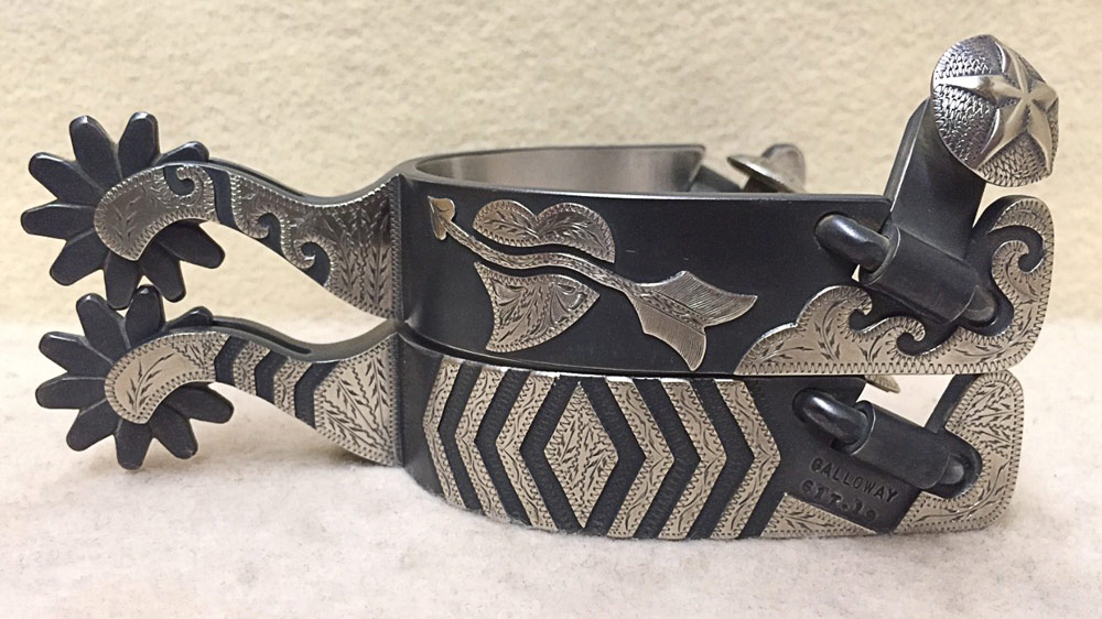 Texas-style Spurs by Jerry Galloway