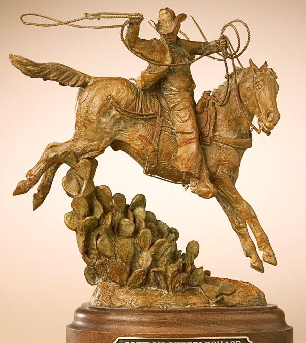 Cowboy Steeplechase by Rick McCumber