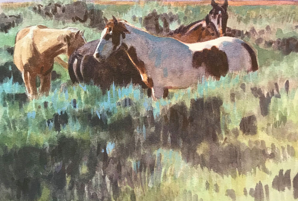Sage Ponies by Teal Blake