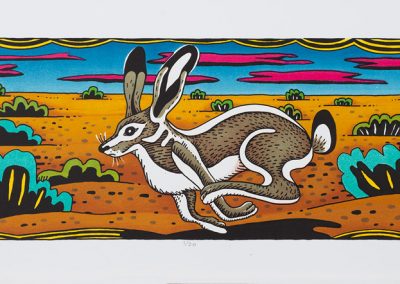Jackrabbit by Billy Hassell, color