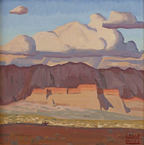 Shadows, Clouds and Mesa by Logan Maxwell Hagege