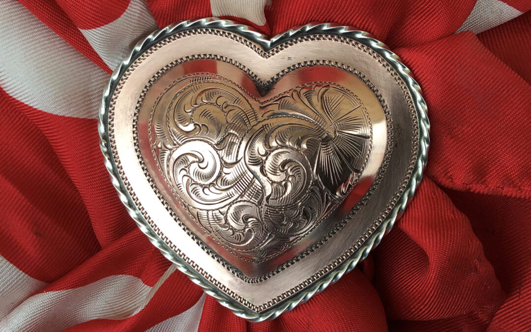 ART-17-Mike-Pardue-Wild-Rag-Slide-Copper-Sterling-Silver-rode-edge-hand-formed-hand-engraved-275