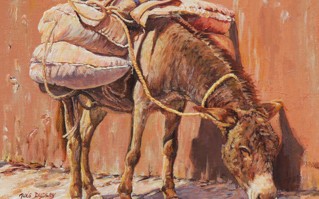 ART-18-June-Dudley-Too-Tired-to-Tango-acrylic-framed-15.25×17.25-1200