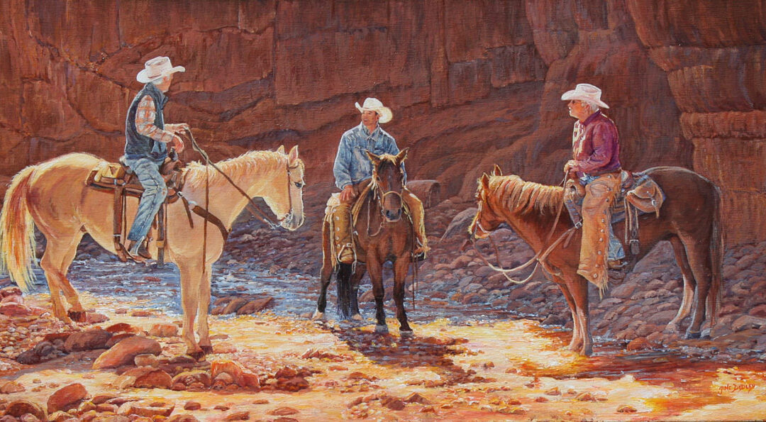 ART-19-June-Dudley-Cowboy-Conspiracy-acrylic-framed-24×38-4500
