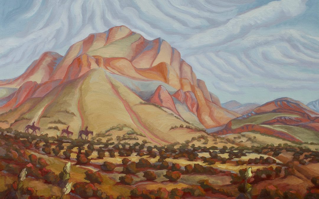 ART 24. Burro Mesa by Alice Leese