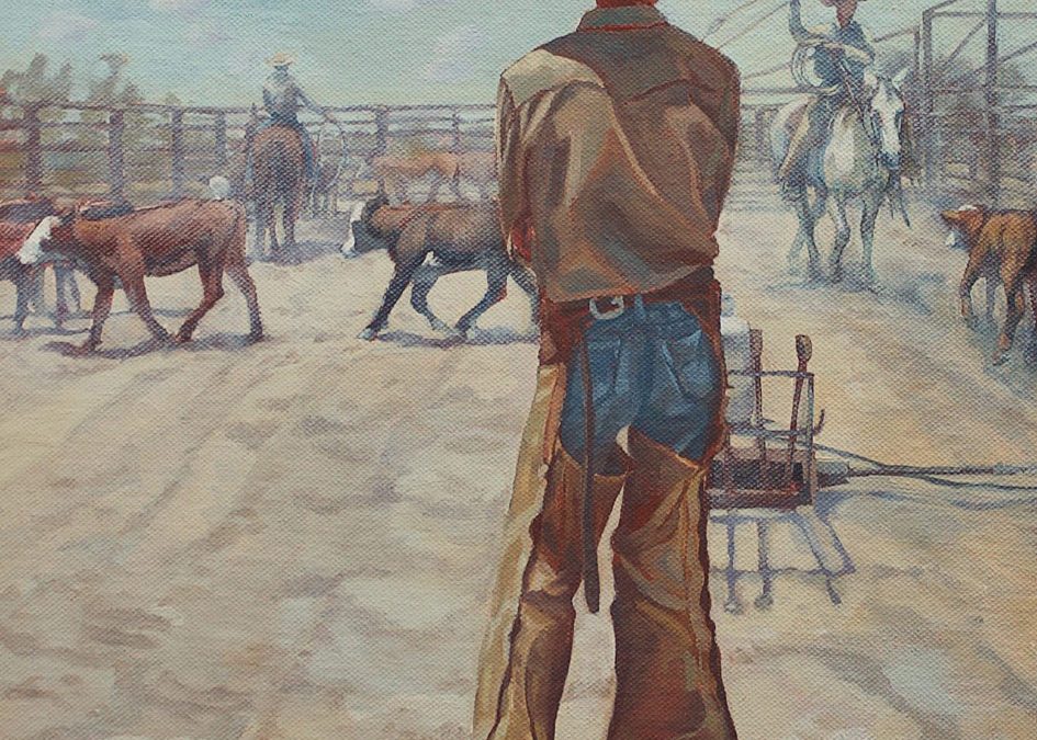 ART 26. Waiting by Alice Leese – SOLD