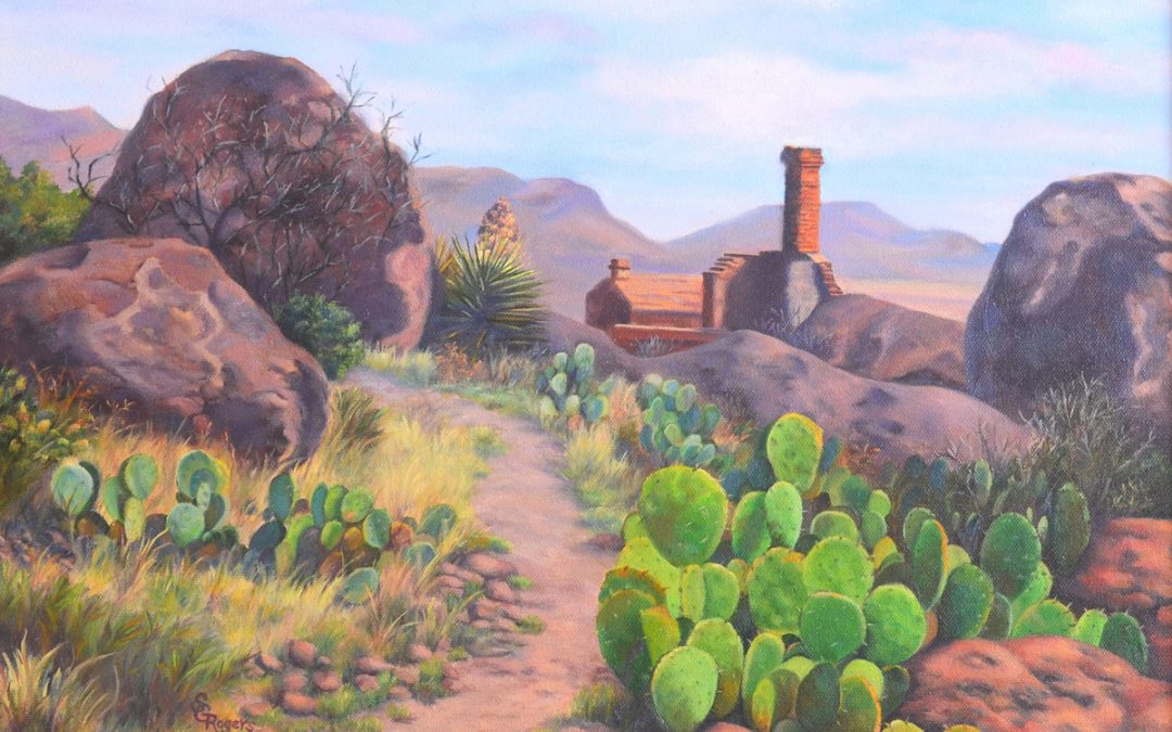 ART 34. Old Fort Trail by Shelly G. Rogers