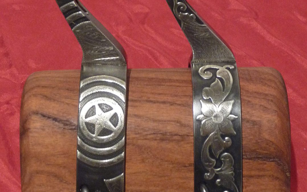ART 36. Texas Style Spurs by Jerry Galloway – SOLD