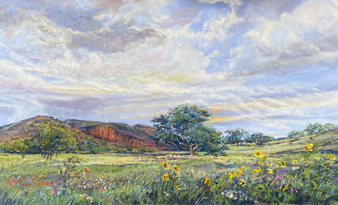 ART-43-Lindy-Cook-Severns-Season-of-Plenty-soft-pastel-framed-27×17-2800