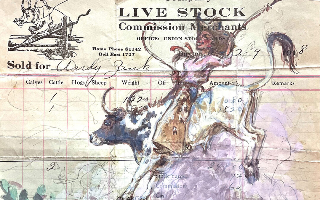 ART-61-Teal-Blake-1918-Watercolor-on-original-1918-ledger-image-7×8-1200