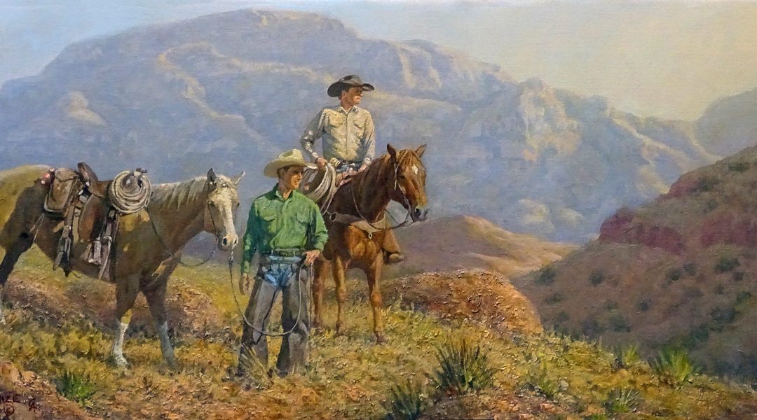 ART 66. Overlooking a Big Country by Wayne Baize