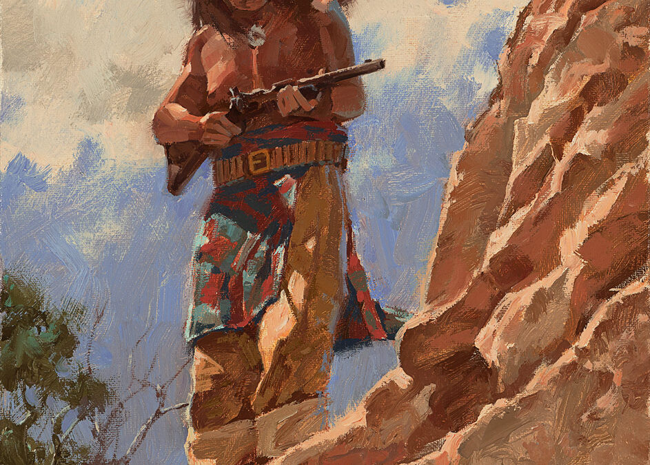 ART-69 Kim Mackey, The Silent Watch, oil