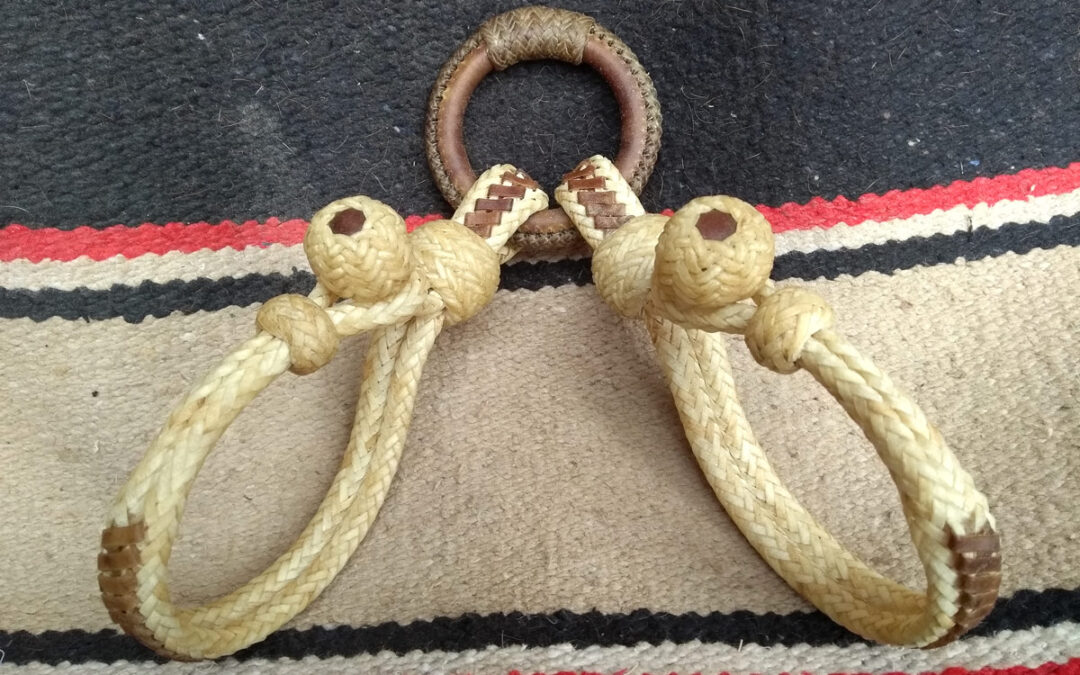 ART-73 Vern Ballantyne, Hobbles, 12-strand braided rawhide