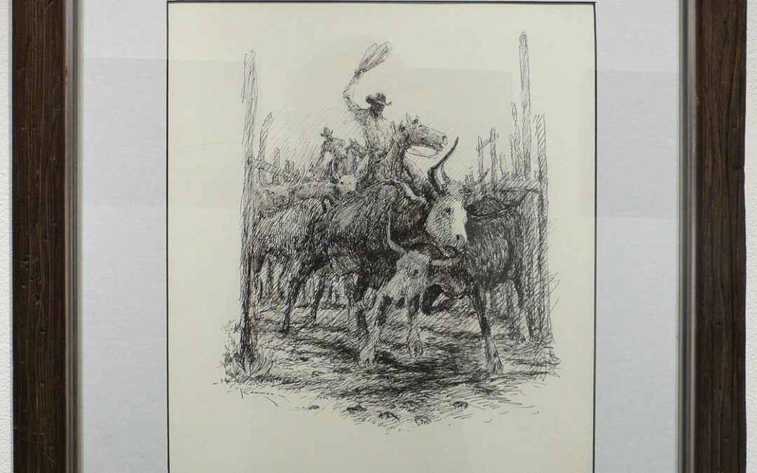 ART-76 Mike Capron, Pressure Down the Alley, Pen and Ink