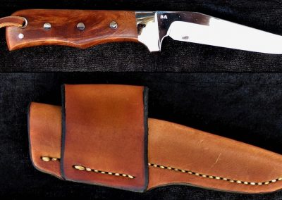 ART 65. Fixed Blade Knife by Brian Asher – SOLD