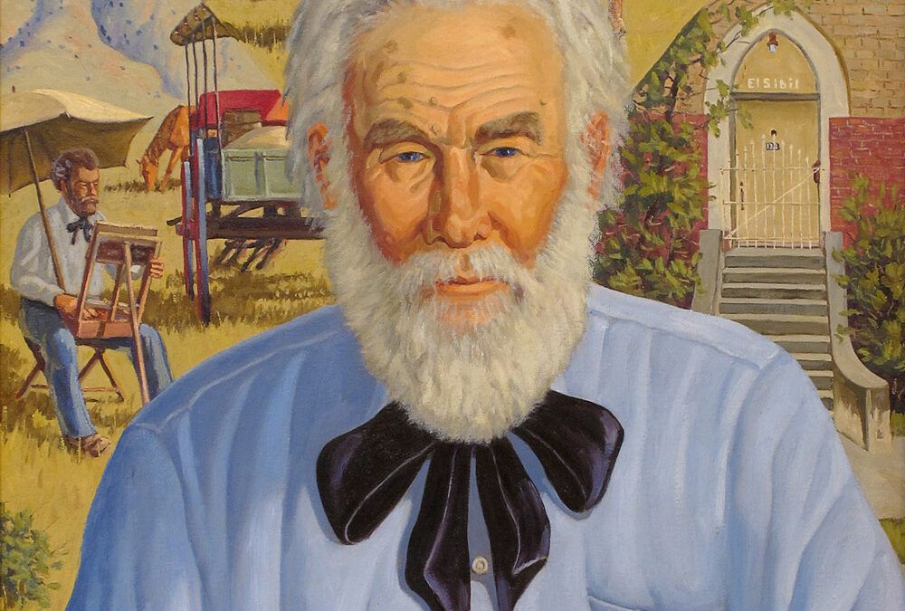 Frank Reaugh by Fred Darge. The John L. Nau III Collection of Texas Art