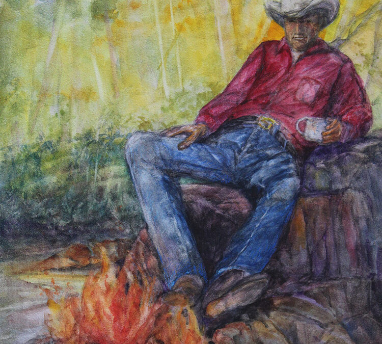 17-Lindy-C-Severns-Good-As-It-Gets-9-x12-varnished-watercolor