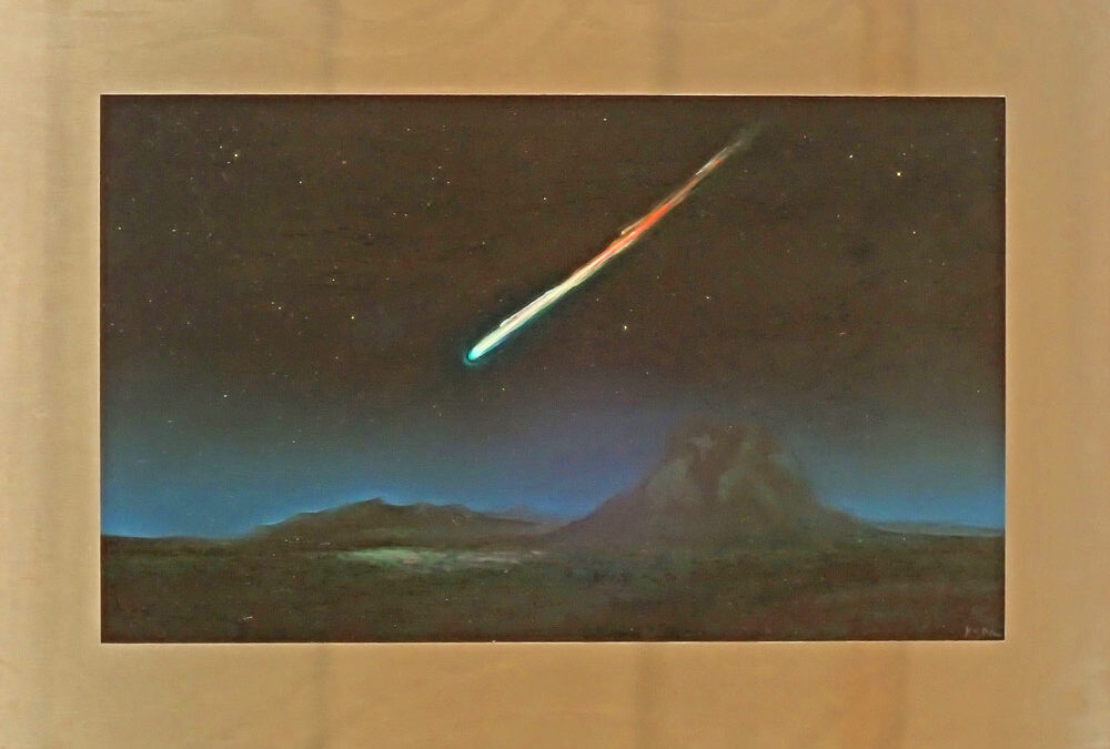 27-Kerri-Menchaca-In-the-Desert-Dark-oil-on-stainless-steel