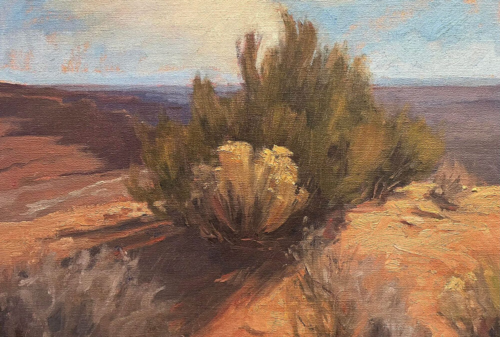 52-Chessney-Sevier-Edge-of-the-Earth-oil-13.5×17.5