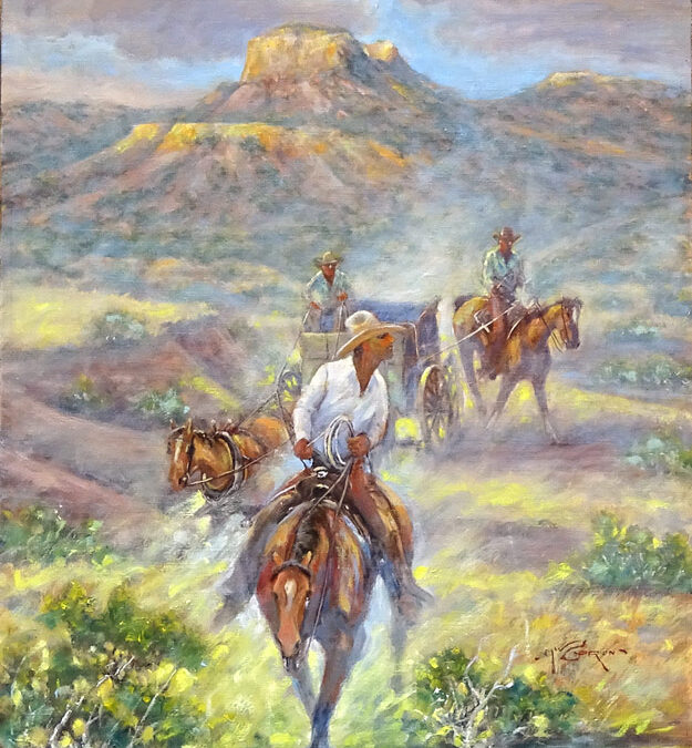 69-Mike-Capron-Are-You-Ready-oil-on-canvas-15×24