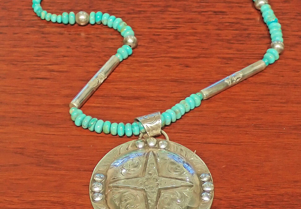 74. The Cattle Barons Necklace by Jill Latno-Yamate – SOLD