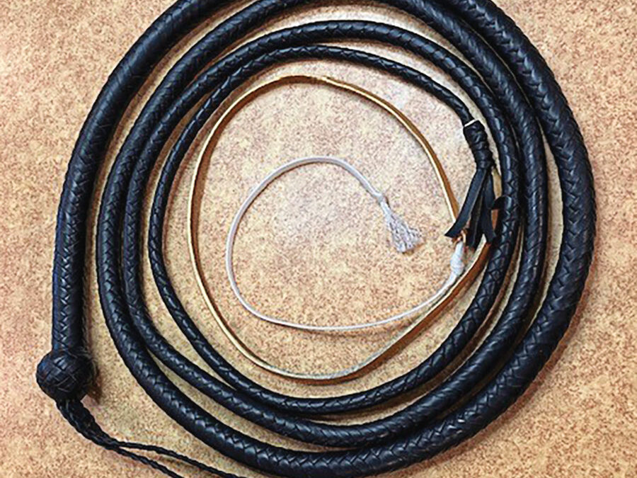 Krist-King-Black-Snake-Whip-Kangaroo-Hide-10-foot-long