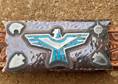 Eagle Box Style Buckle by Michael Pardue