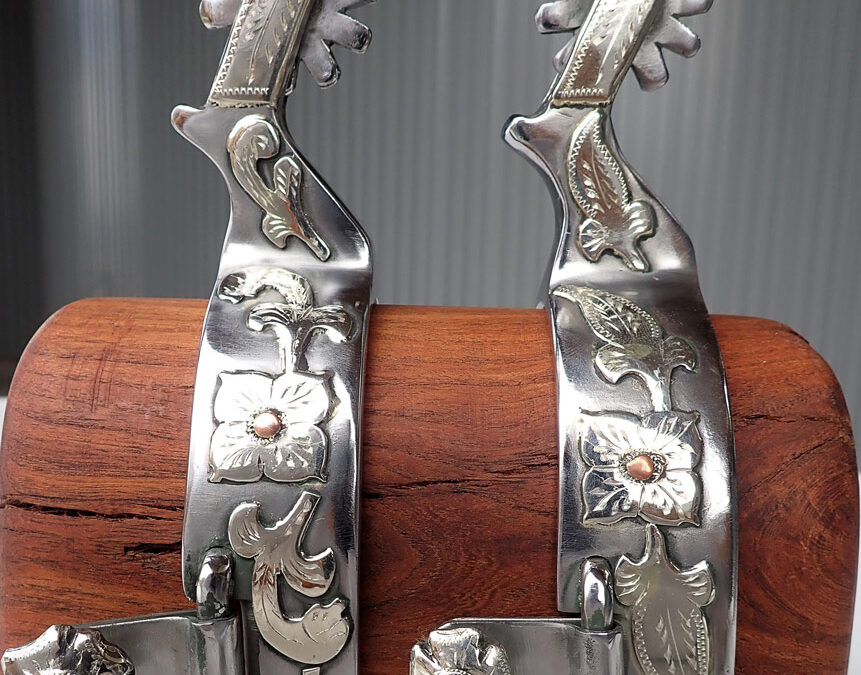 Billy-Klapper-Spurs-Hand-forged-one-piece-steel-5500