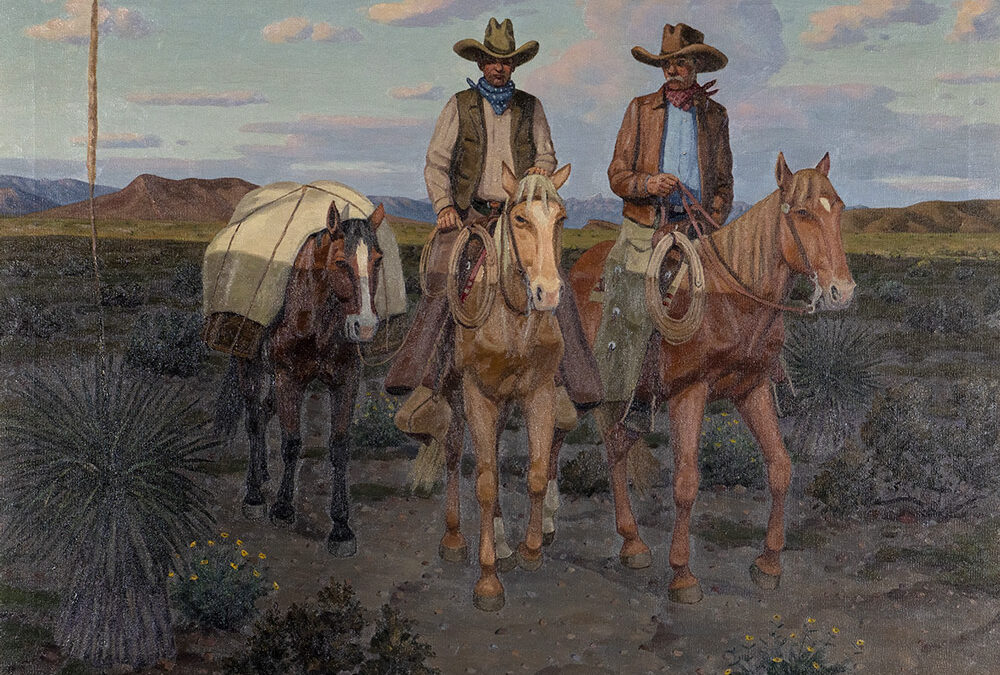 Going-Home-circa-1940-oil-on-canvas-24×32-inches