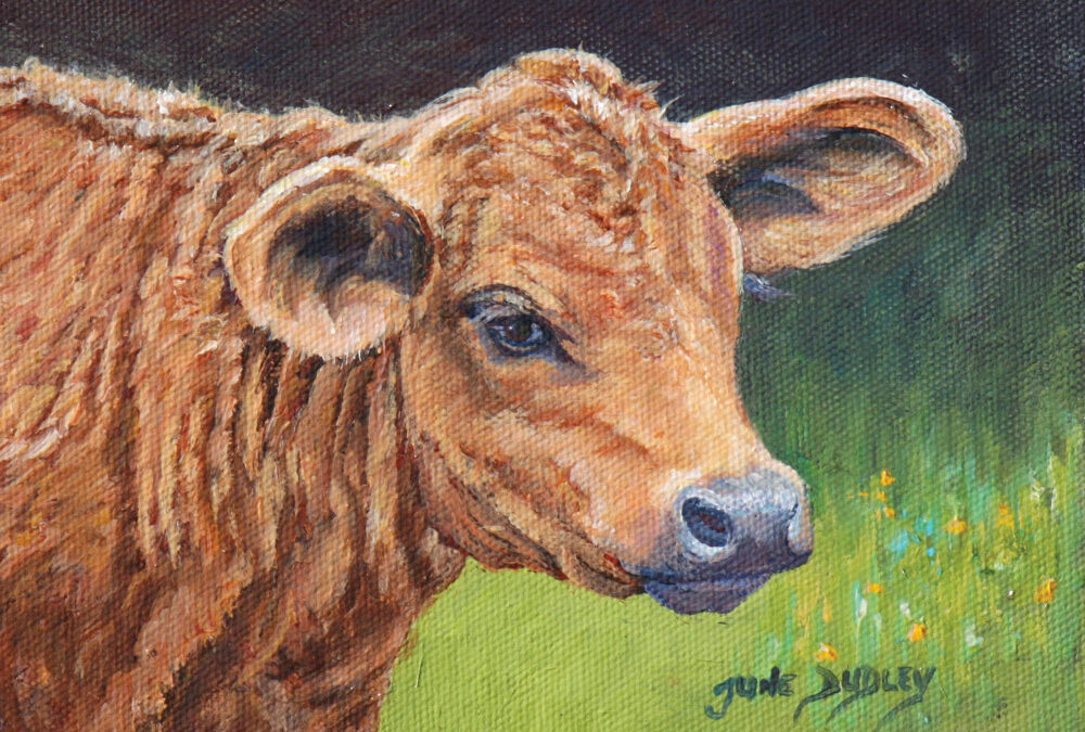 Butter Scotch by June Dudley – SOLD