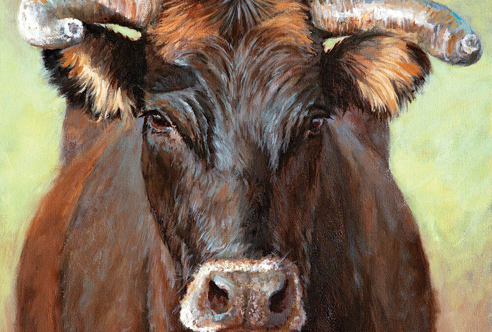 Sarah-Harless-No-Bluff-Oil-on-Canvas-19×19