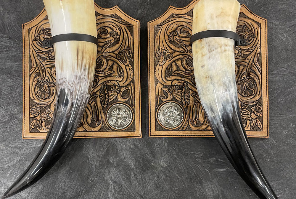 Tyler-Krause-Longhorn-Sconces-Leather-